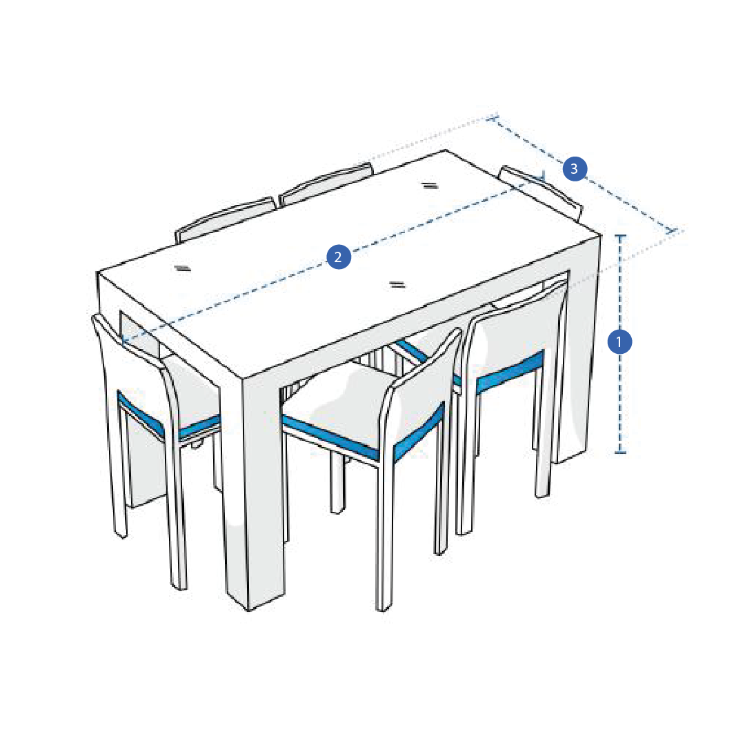 Funda Para Mesa Rectangular